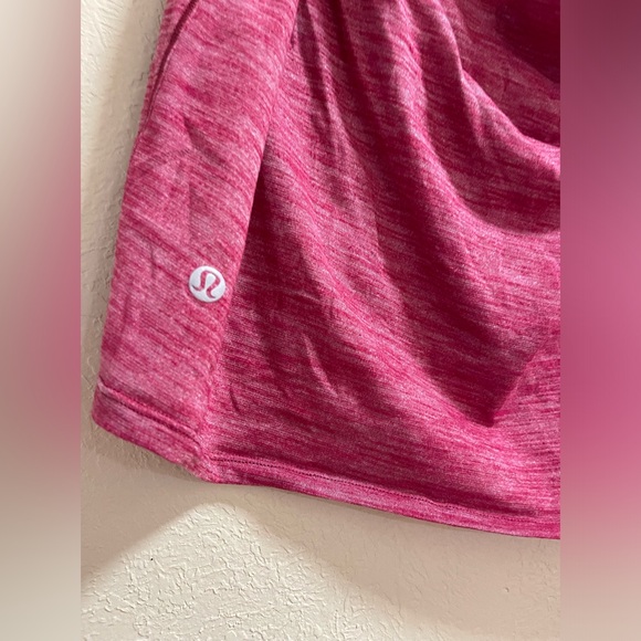 Lululemon Low Key Tank Heathered Ruby Red Size 8 - Picture 6 of 7